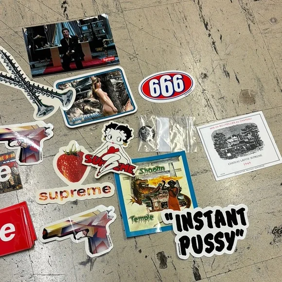 Supreme Multicolor Sticker Set - Picture 4 of 4